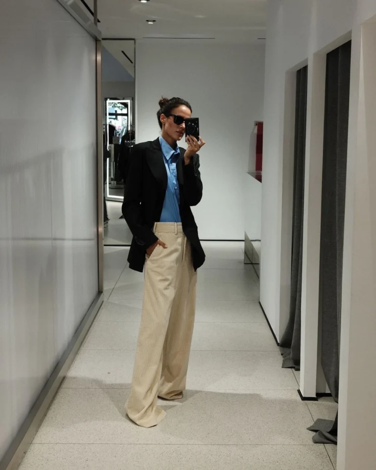 COS Sale: Ove pamučne bijele hlače na crtu su idealne za jesenske office lookove