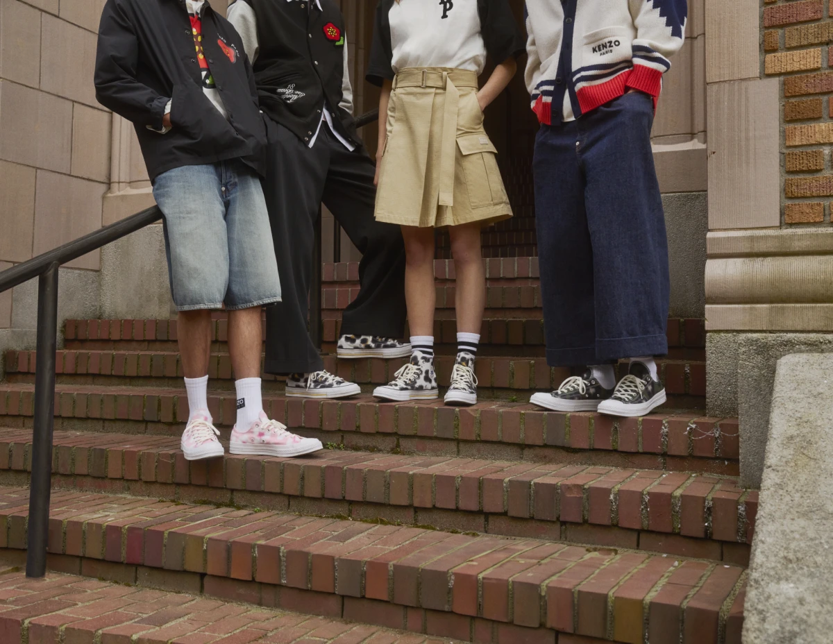Converse x kenzo