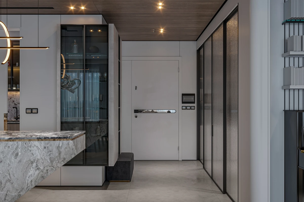 Crne aluminijske okvirnice sa staklom – dizajnerski detalj koji mijenja prostor