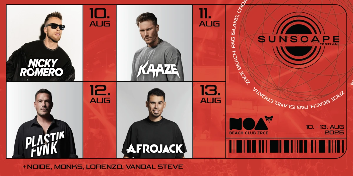 Noa Beach Club: Uskoro stižu Circus Maximus i Sunscape Festival!