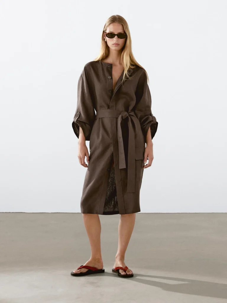 Sale catch: Massimo Dutti ima odličnu košulju-haljinu od 100 % lana