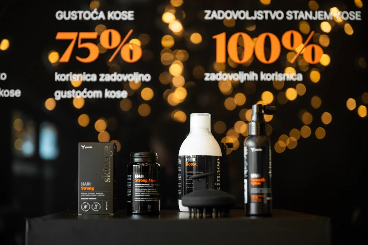 Yasenka lansirala dodatak prehrani za rast kose koji odlično djeluje