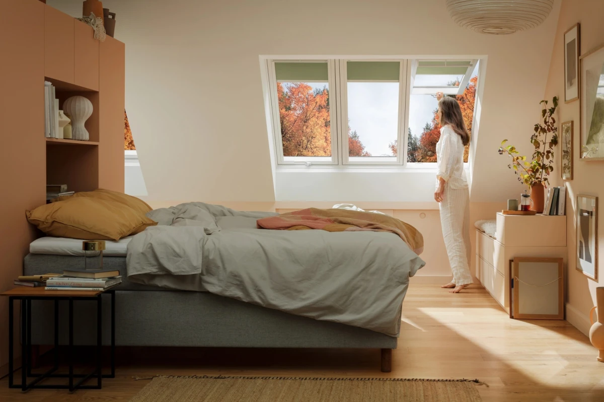 VELUX krovni prozori donose novu razinu udobnosti – gdje tehnologija i priroda rade zajedno
