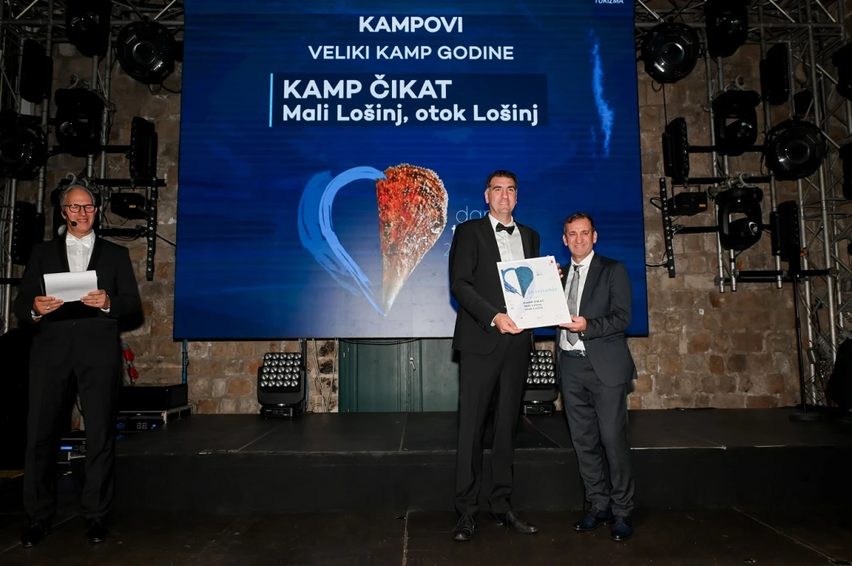 Kamp Čikat proglašen najboljim kampom godine na Danima hrvatskog turizma