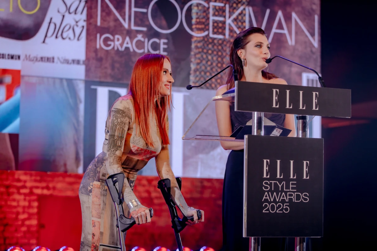 Prezenterice Ana Bulut Križić i Dea Maria Računica oduševile su publiku na Elle Style Awards 2025