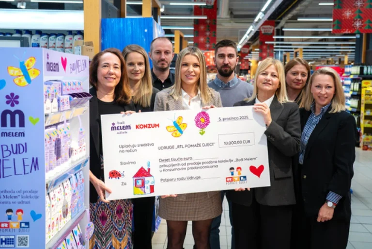 Zaklada “Budi Melem” donirala 10.000 eura  “RTL pomaže djeci”