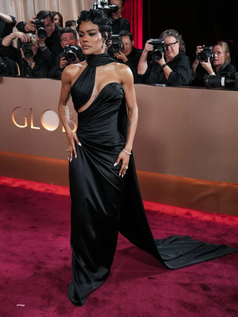 Make-up look dana: Teyana Taylor na Zlatnim globusima 2026